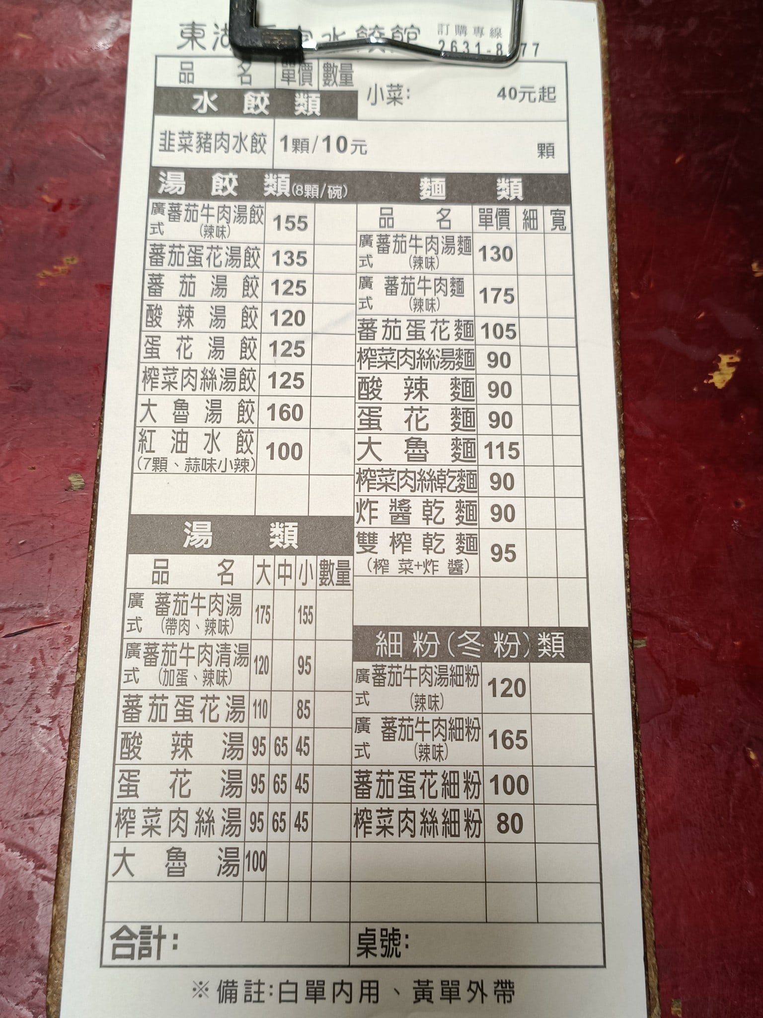 王家水餃館,王家水餃館菜單,王家水餃館價格,內湖區美食,內湖美食,東湖美食,台灣小吃,水餃,炸醬麵 店家菜單