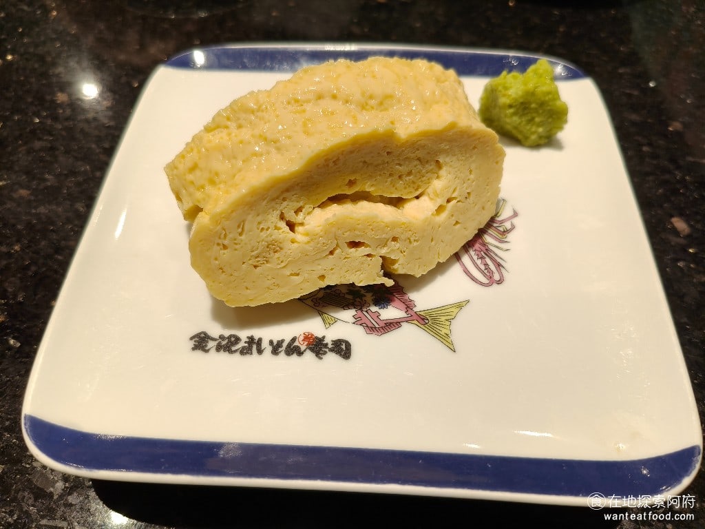 金澤美味壽司,金沢まいもん寿司,SOGO台北忠孝館店,金澤美味壽司,SOGO台北忠孝館店菜單,金澤美味壽司,SOGO台北忠孝館店價格,大安區美食,大安美食,忠孝復興美食,日式料理,壽司 玉子燒壽司 這一份玉子燒，非常的厚實，口感很好只不過，個人覺得，玉子燒的溫度有一點太冰了。 @在地探索的阿府美食世界
