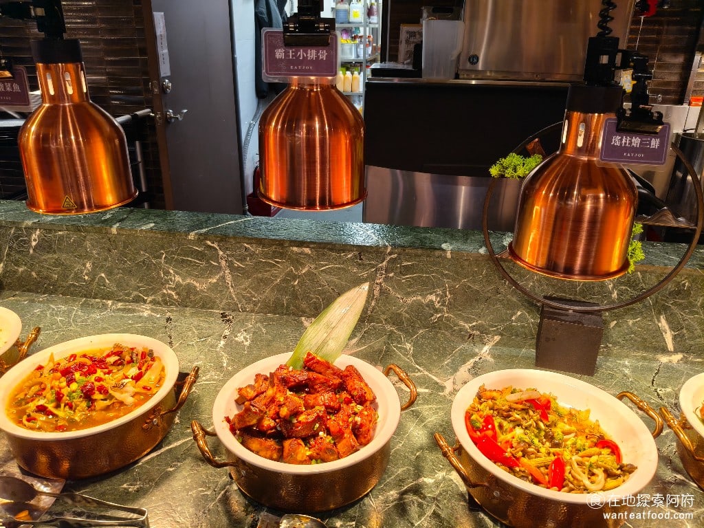 饗麻饗辣PLUS,LALAPORT南港店,饗麻饗辣PLUS,LALAPORT南港店菜單,饗麻饗辣PLUS,LALAPORT南港店價格,南港區美食,南港美食,南港軟體園區美食,燒肉料理,火鍋,自助ㄅ,自助吧,自助吧 霸王小排骨、金湯酸菜魚 @在地探索的阿府美食世界