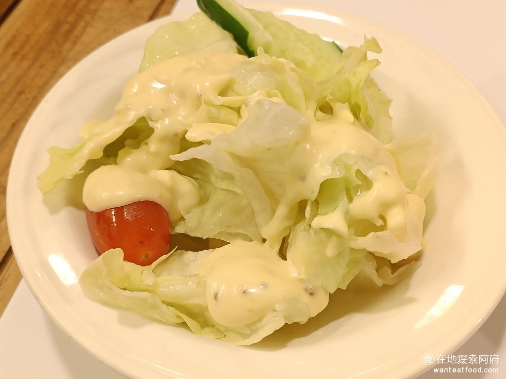 洋蔥 天母店 士林美食 天母美食 義式料理 沙拉蜂蜜芥末醬 蜂蜜芥末醬吃起來口味偏甜感覺是小孩子會喜歡的口味