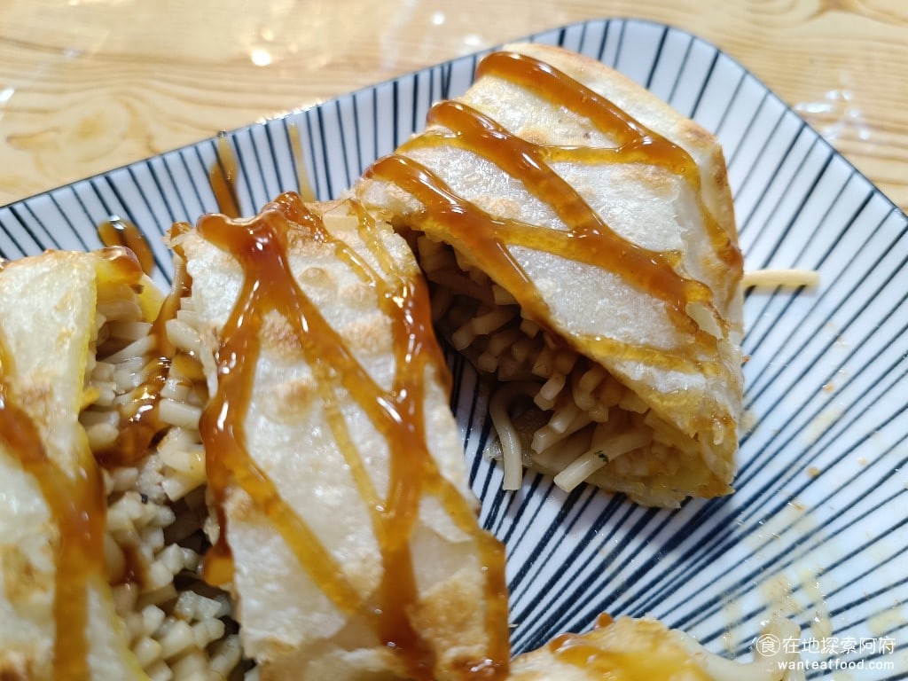 鴻記鐵板燒蔥餅捲 大同區美食 台灣小吃