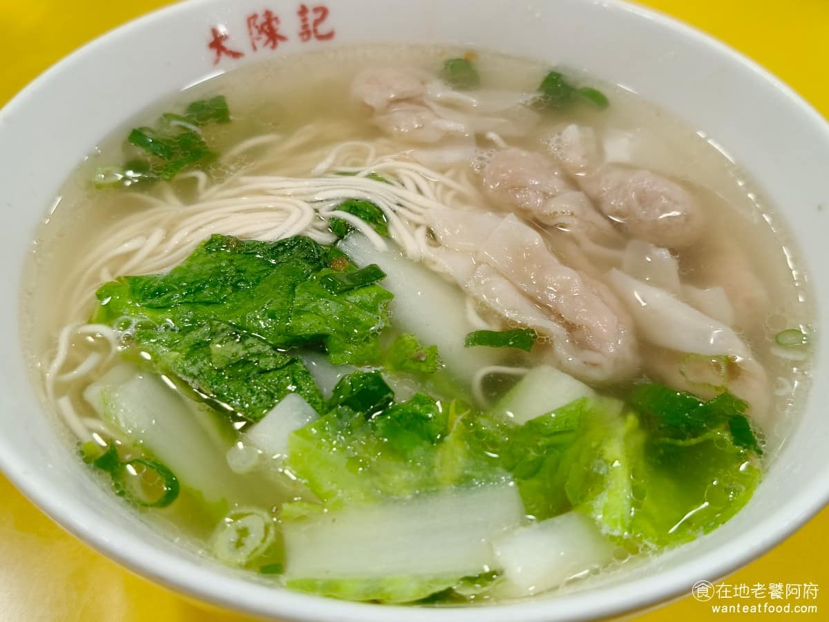 大陳記古早味麵店 大陳記古早味麵店菜單 大陳記古早味麵店推薦 內湖區美食 內湖美食 港墘美食