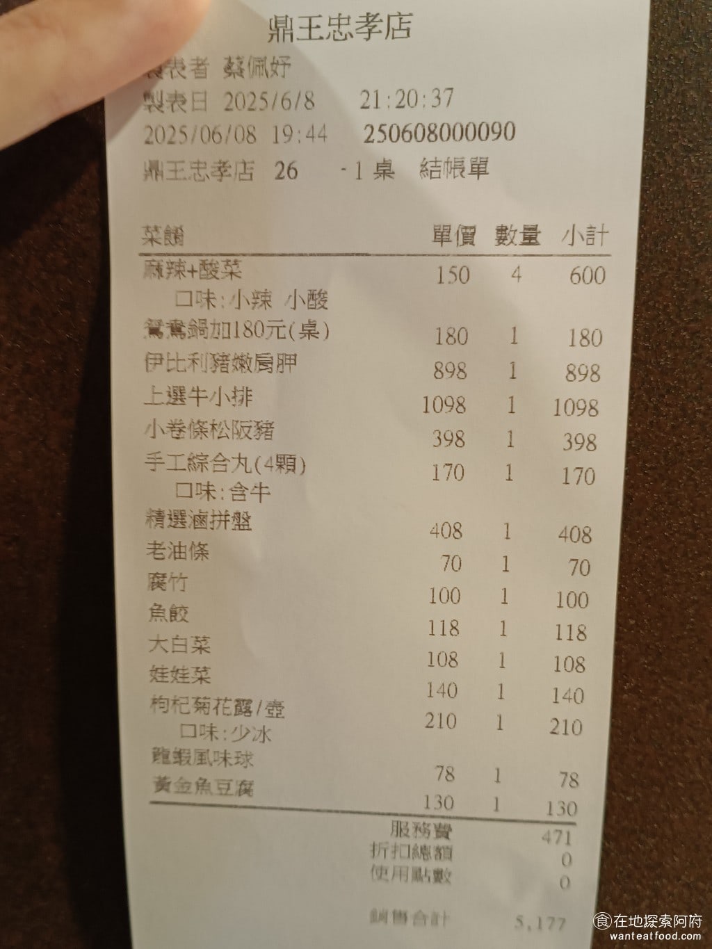鼎王麻辣鍋(台北忠孝店),鼎王麻辣鍋(台北忠孝店)菜單,鼎王麻辣鍋(台北忠孝店)價格,大安區美食,大安美食,忠孝敦化美食,鍋物料理,麻辣鍋,酸菜鍋 鼎王麻辣鍋的價位，比無老鍋便宜一點，鼎王麻辣鍋一個人是 1000 多塊，無老鍋則是 1300 多塊。 @在地阿府的美食世界
